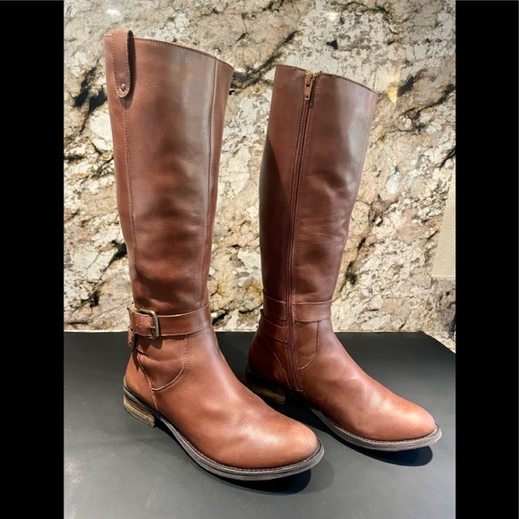 Steve Madden Leather Riding Boots, Aviaa Style - Picture 5 of 9